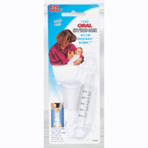 Ezy Dose Oral Syringe With Dosage Korc - 1 Tsp